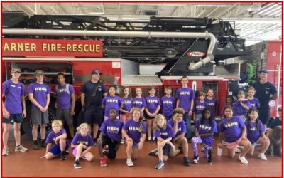 COH Summer Campers Tour Museum, Fire Department