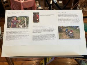 Clyde Jones information display sign