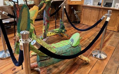 New Display in the Garner History Museum at the Depot: Folk Art “Critters”